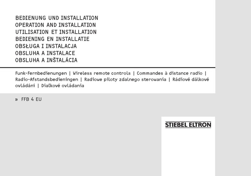 STIEBEL ELTRON FFB 4 EU Instruction Manual