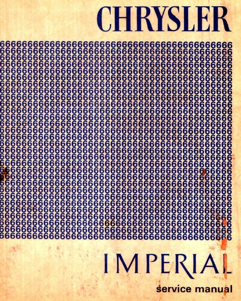 Chrysler Imperial Newport 1965 Service manual Chrysler Imperial Newport 1965 Service manual