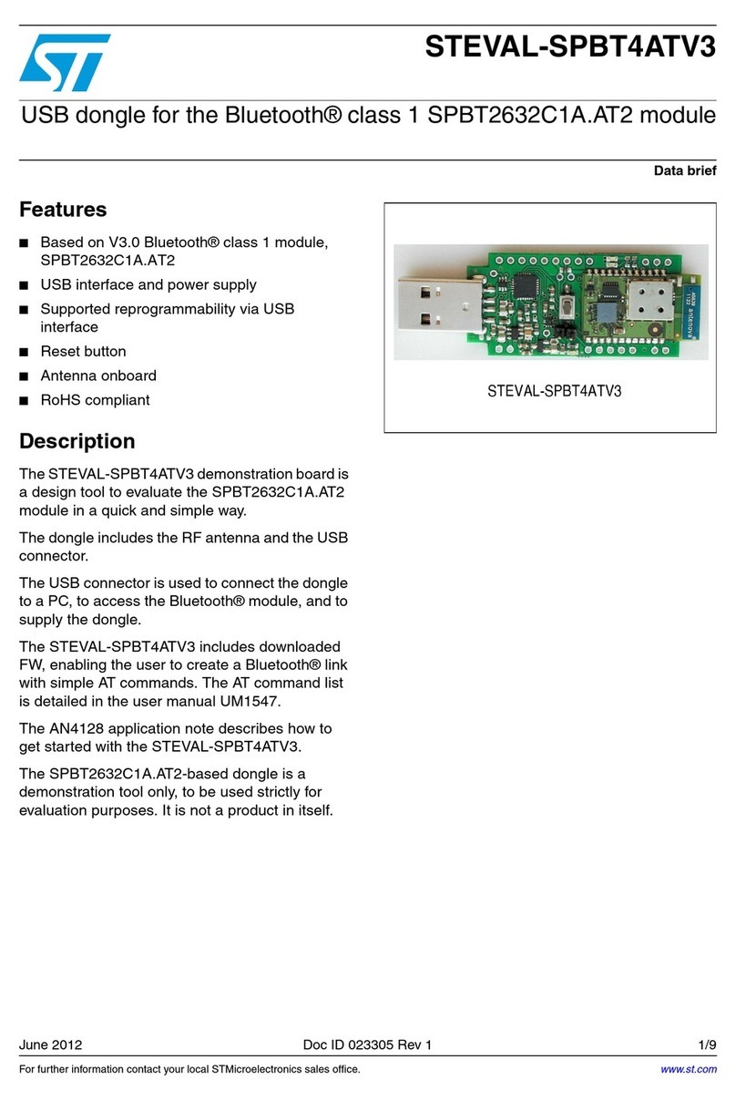 ST STEVAL-SPBT4ATV3 manual
