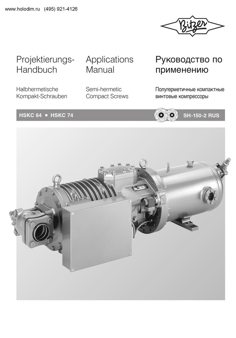 Bitzer HSKC 64 Series Applications manual