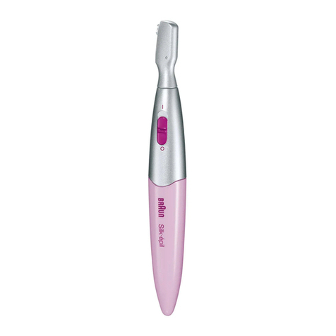 Braun Silk-epil FG 1100 User manual