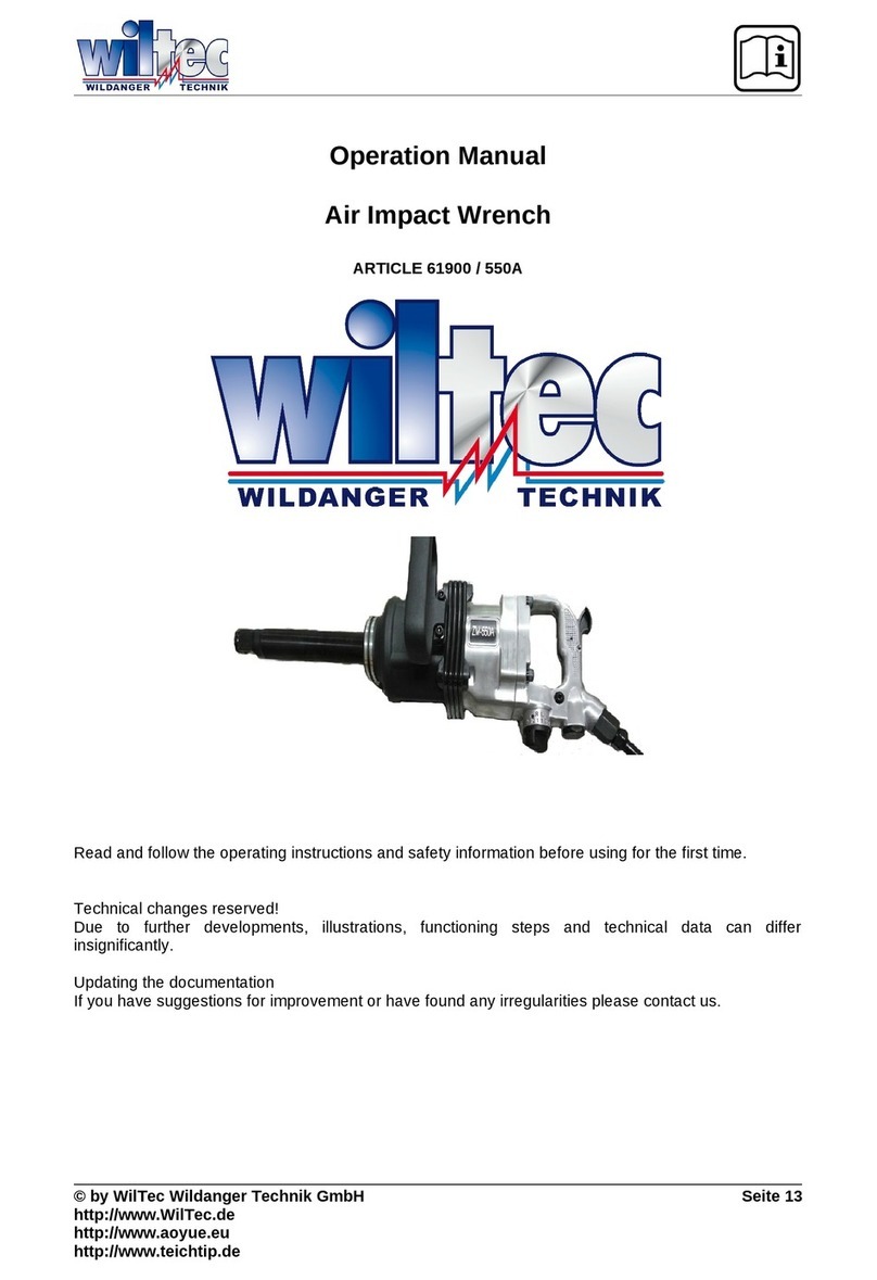 WilTec 95L User manual