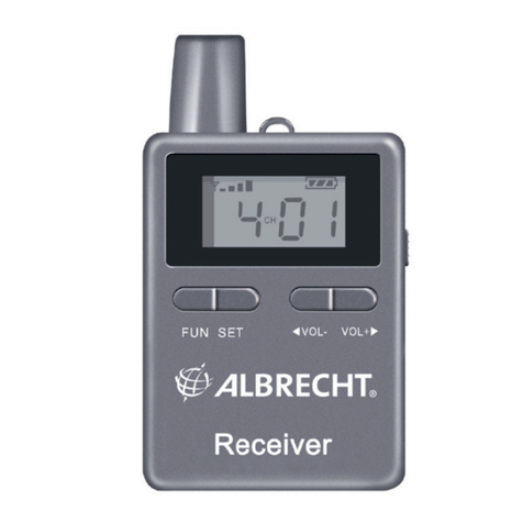 Albrecht ATR 400 User manual