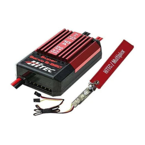 Hi-Tec Super Servo S-BEC instruction manual Hi-Tec Super Servo S-BEC instruction manual