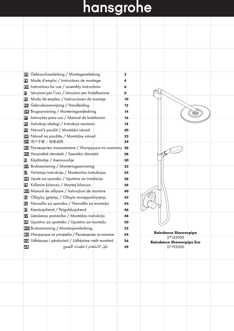 Hans Grohe Raindance Showerpipe Manual