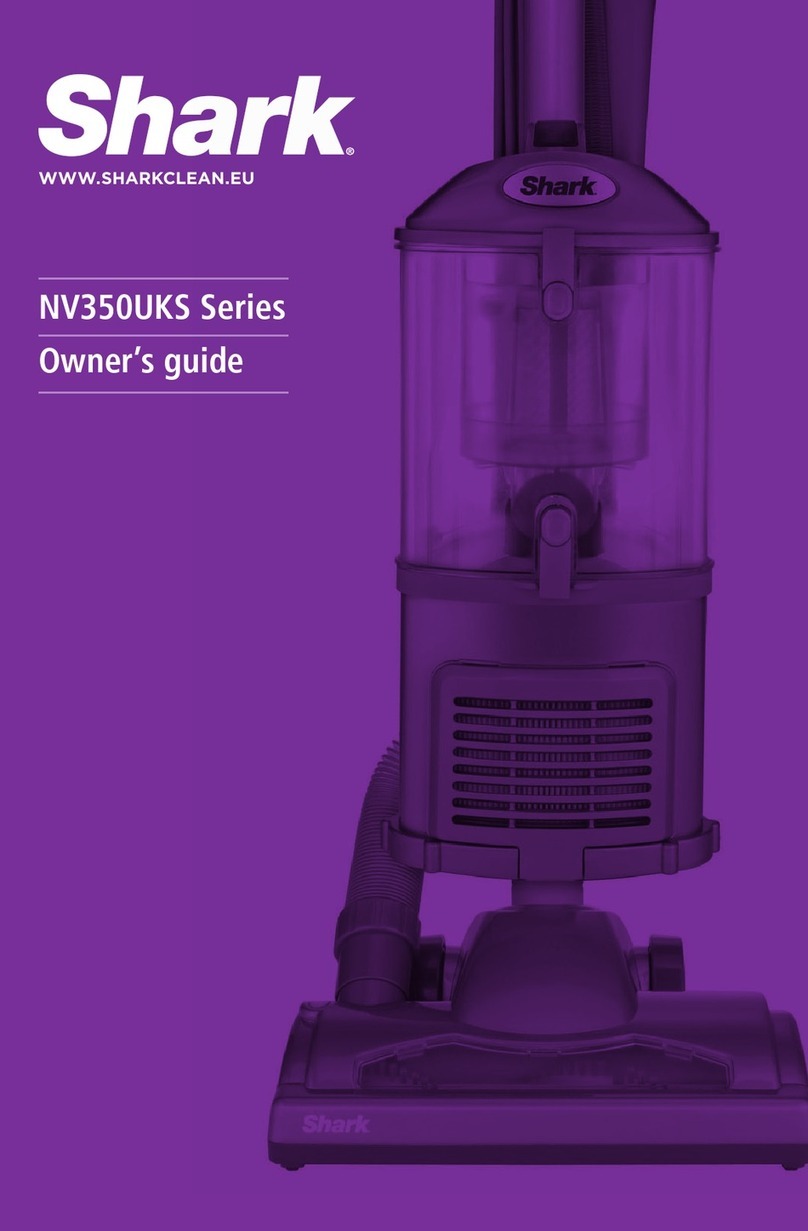 Shark NV350UKS Series User manual
