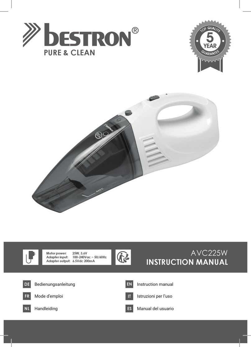 Bestron AVC225W instruction manual