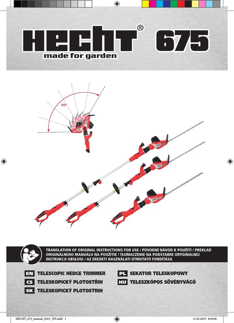 hecht 675 User manual