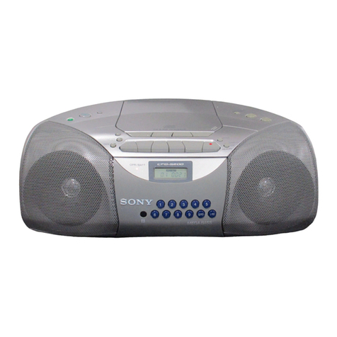 Sony CFD-S100 Service manual