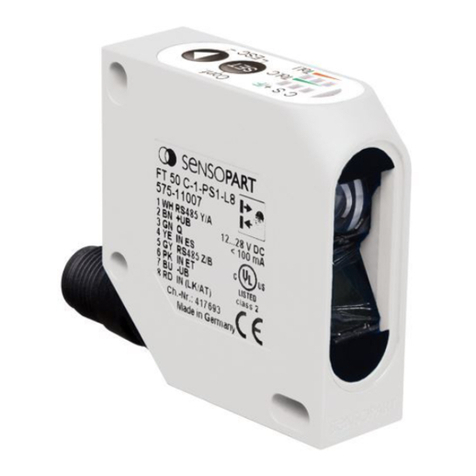 Sensopart FT 50 C S1 Series Mounting and operating instructions