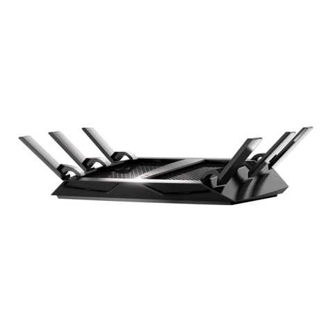 NETGEAR Nighthawk X6 AC3000 R7850 User manual