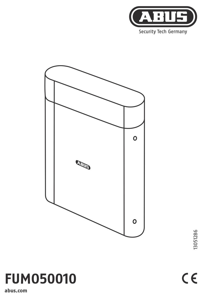 Abus FUMO50010 installation instructions