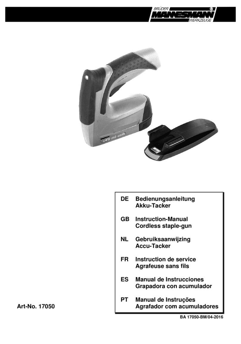 Mannesmann 17050 User manual