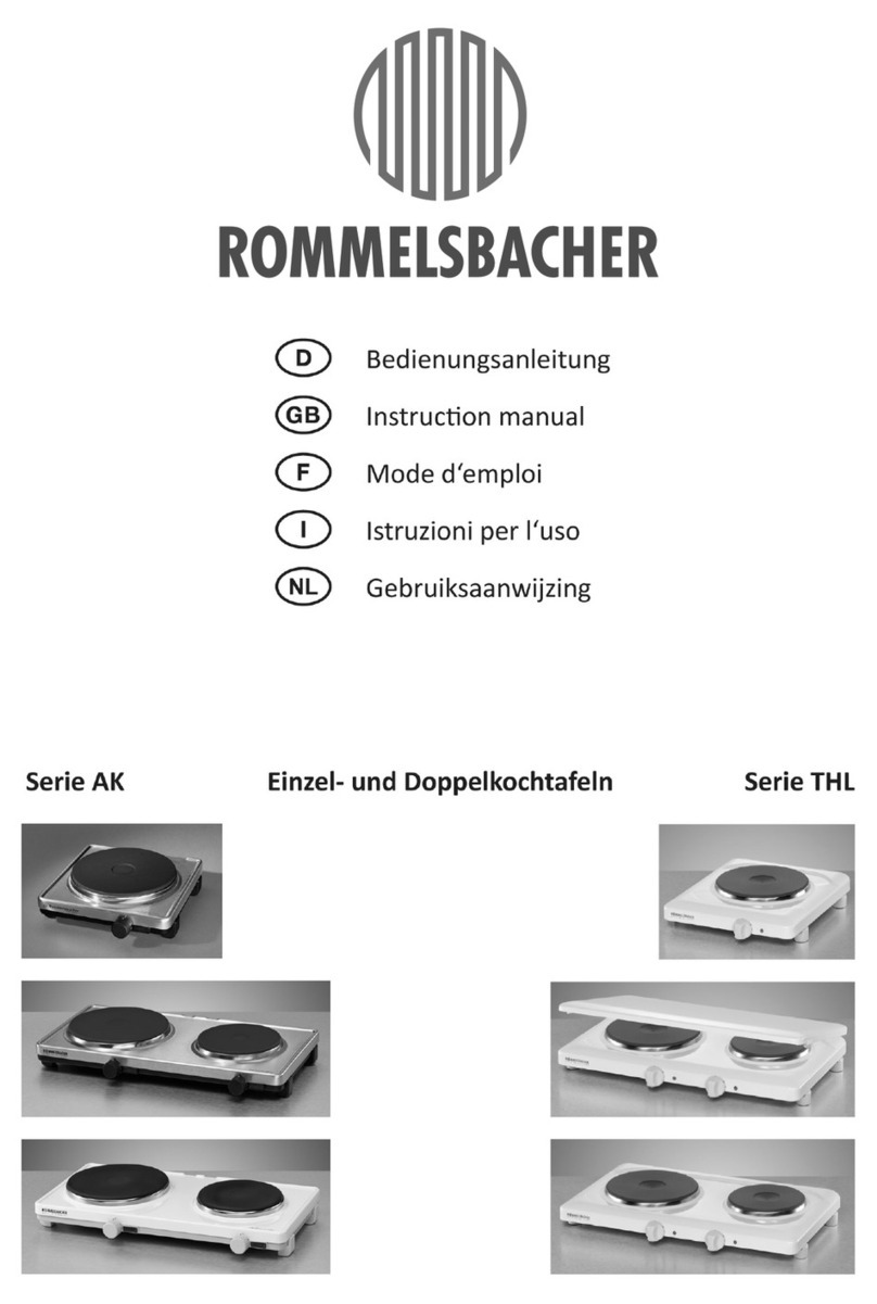 Rommelsbacher AK Series instruction manual