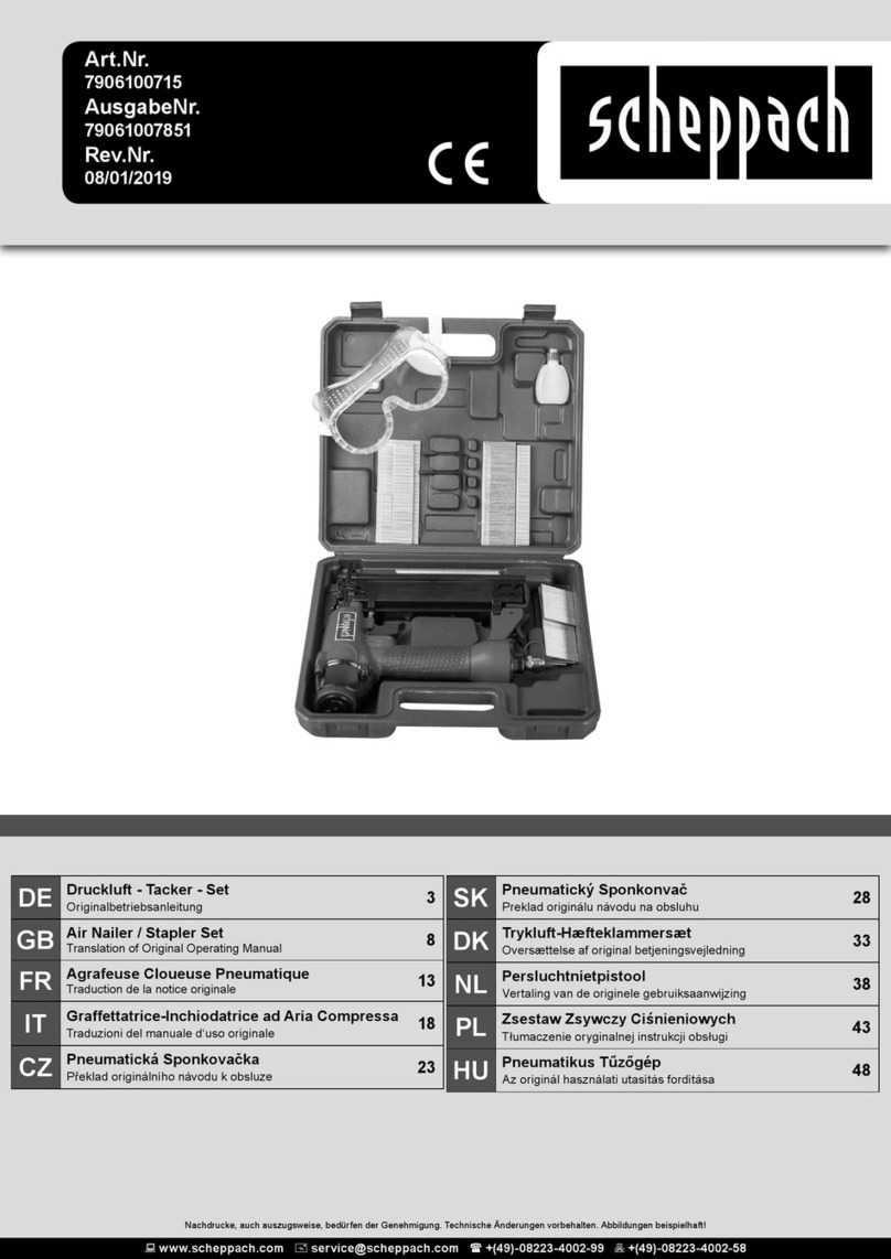 Scheppach 7906100715 Translation of original operating manual Scheppach 7906100715 Translation of original operating manual