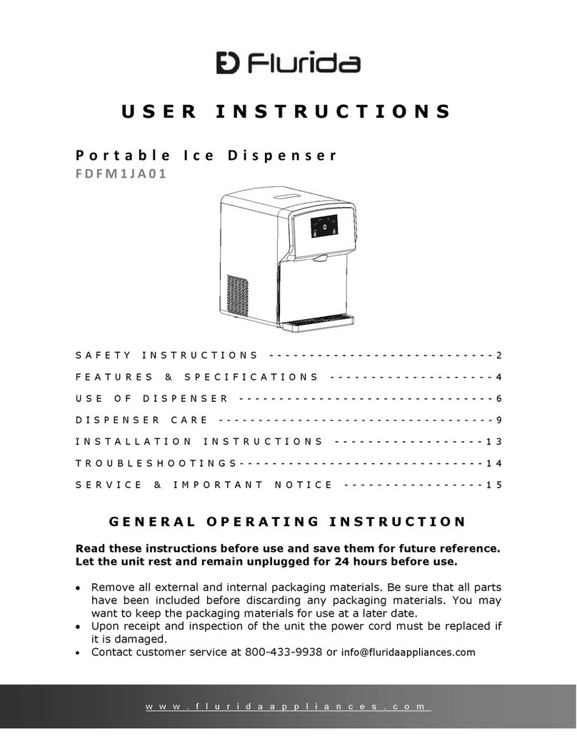 Flurida FDFM1JA01 User manual