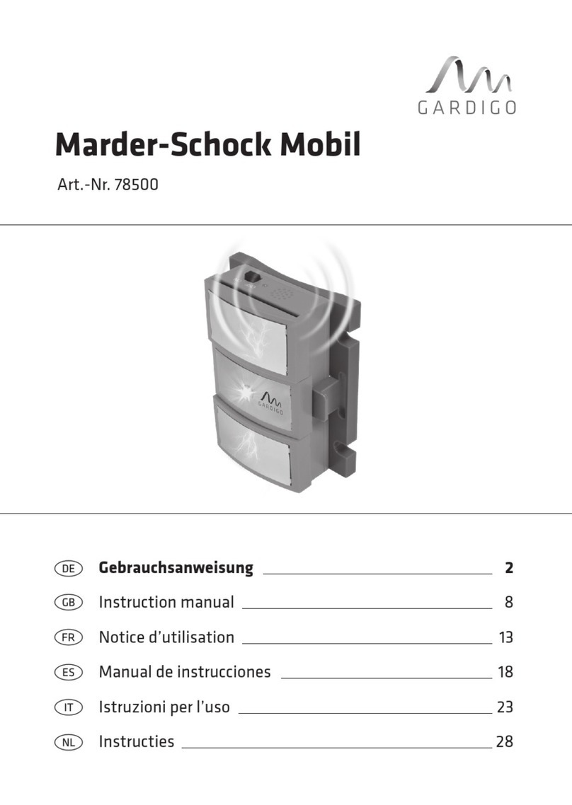 Cardigo 78500 instruction manual