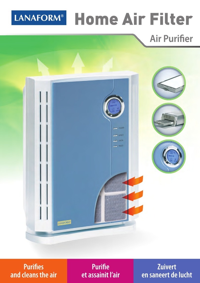 Lanaform Home Air Filter instruction manual