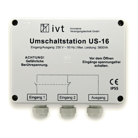 IVT US-16 User manual