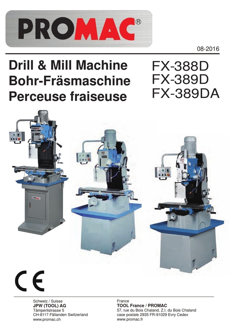 Promac FX- 388D User manual