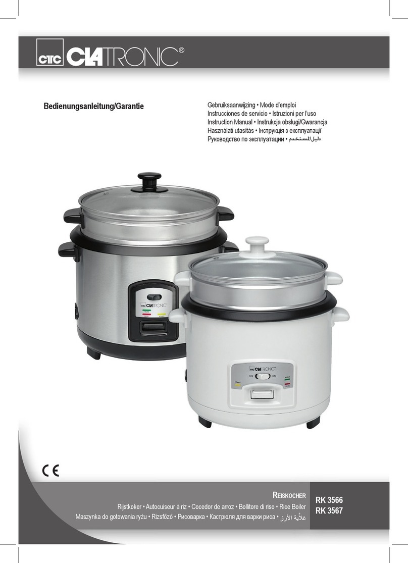 Clatronic RK 3566 instruction manual