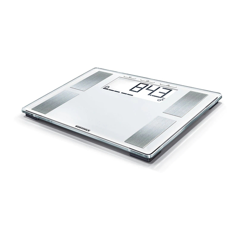 Soehnle Shape Sense Profi 100 User manual Soehnle Shape Sense Profi 100 User manual