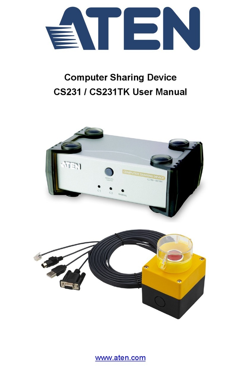 ATEN CS231 user manual