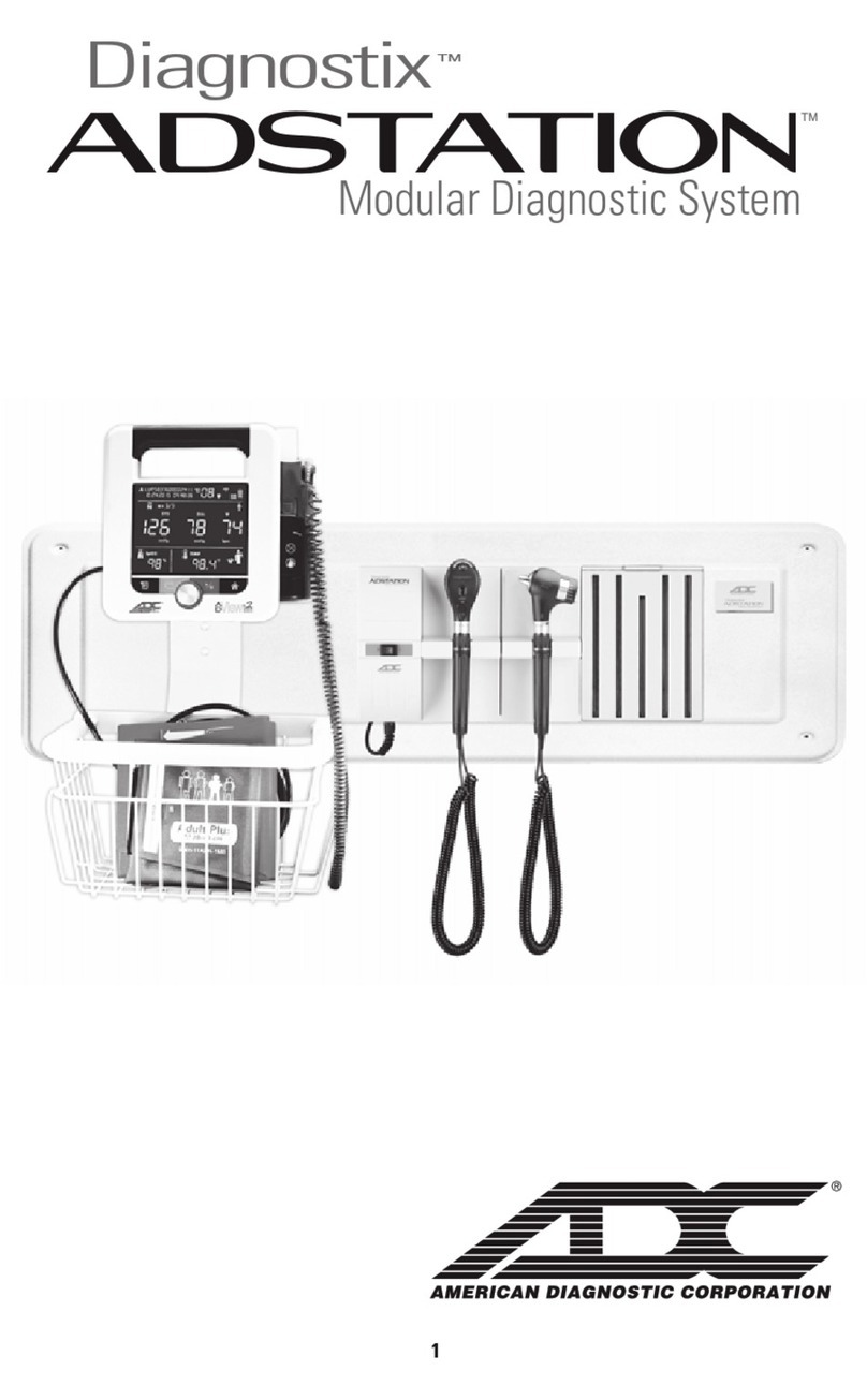 ADC Diagnostix Adstation User manual
