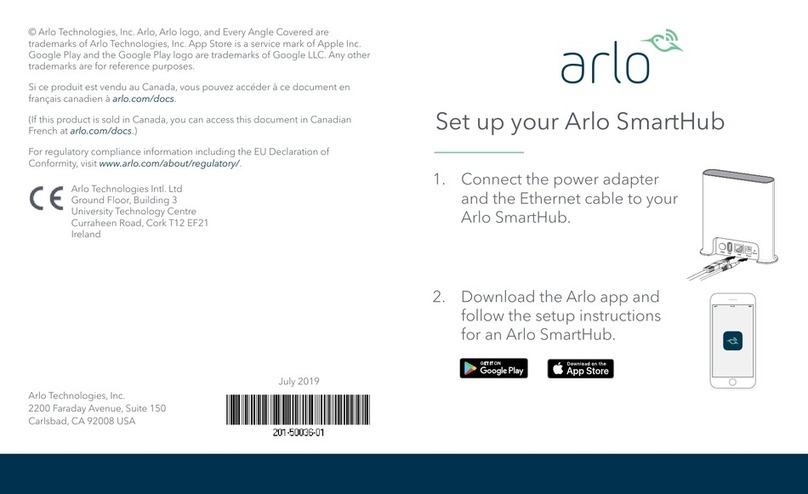 Arlo SmartHub quick start guide