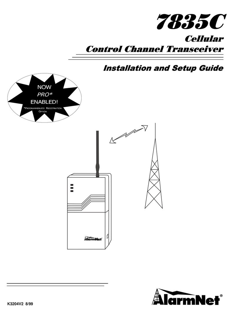 ADEMCO AlarmNet 7835C installation instructions