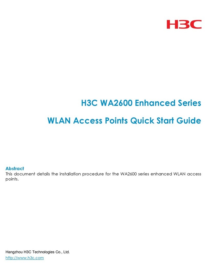 H3C WA2600 Series User manual