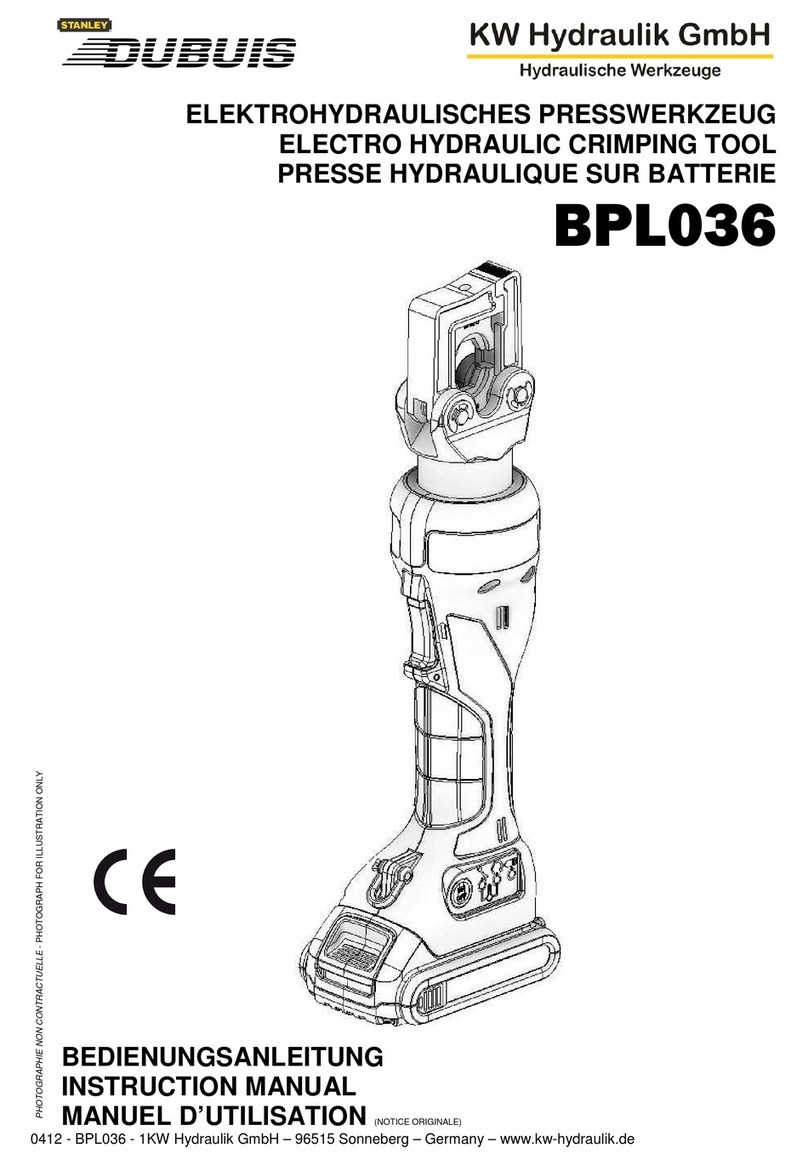 Stanley DUBUIS BPL036 User manual