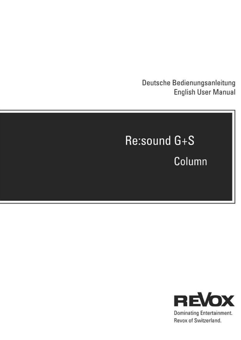 Revox Re:sound G+S Column user manual