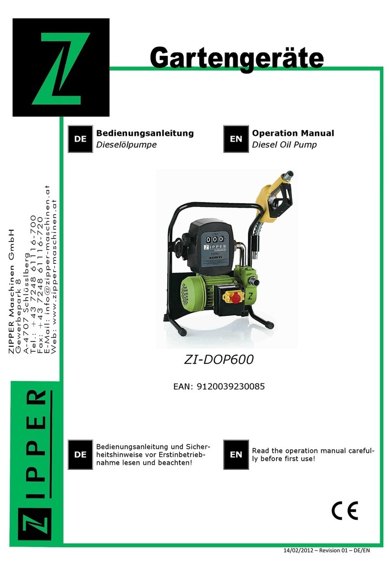 Zipper Mowers ZI-DOP600 Operation manual