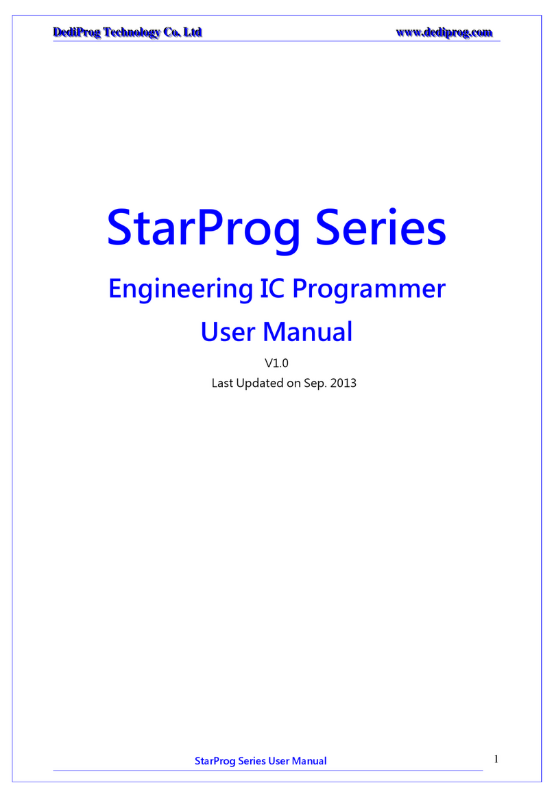 DediProg StarProg Series User manual