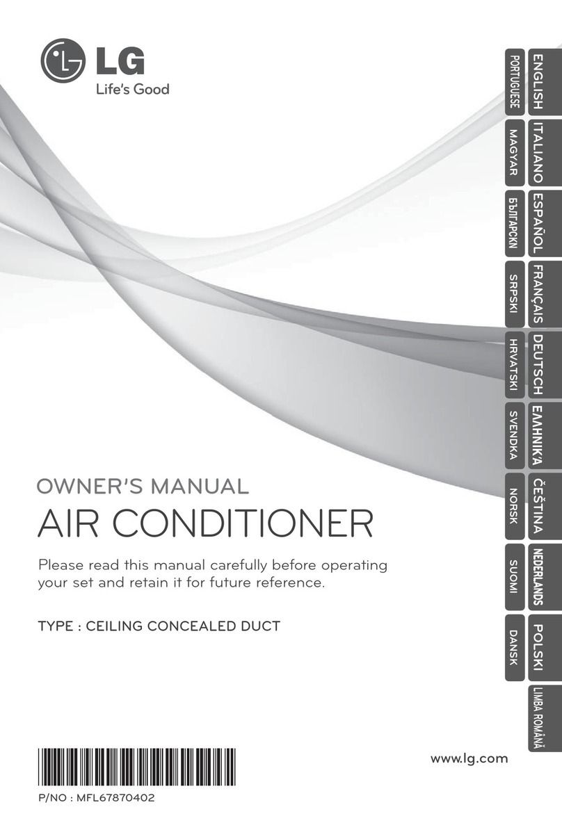 LG UB Series User manual