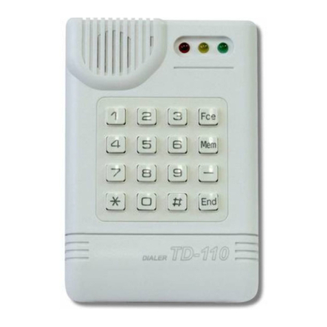 jablotron TD-110W User manual
