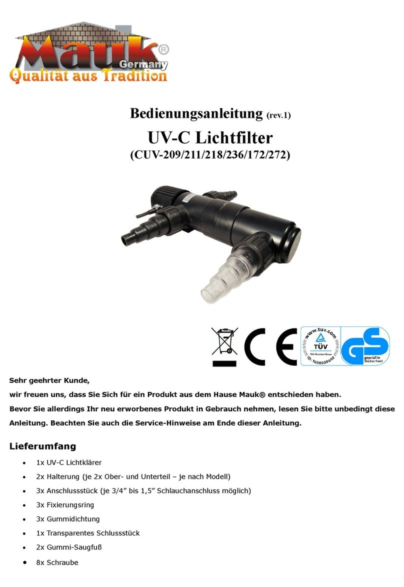 Mauk CUV-209 manual