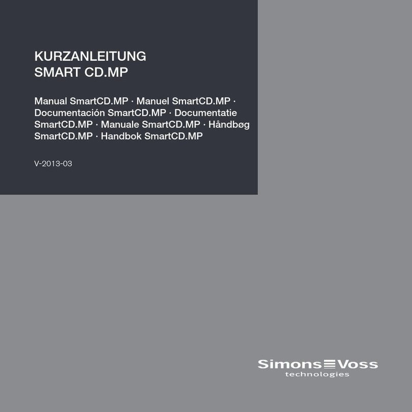 Simons Voss Technologies Smart CD.MP manual