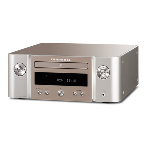 Marantz M-CR412 quick start guide
