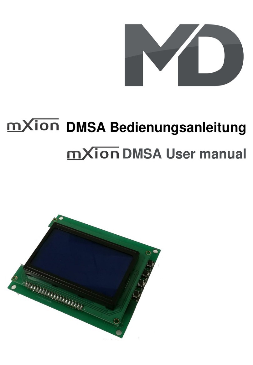 MD mxion DMSA User manual