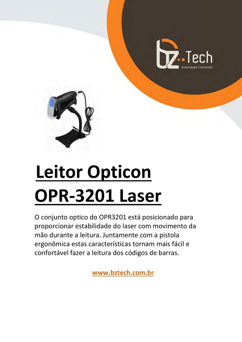 Opticon STD-3201 User manual