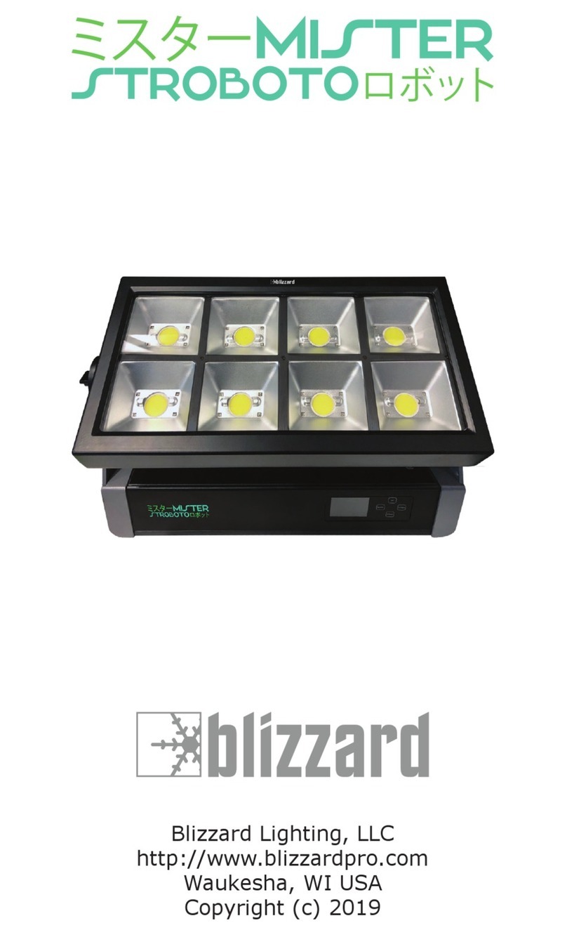 Blizzard Mister Stroboto User manual Blizzard Mister Stroboto User manual