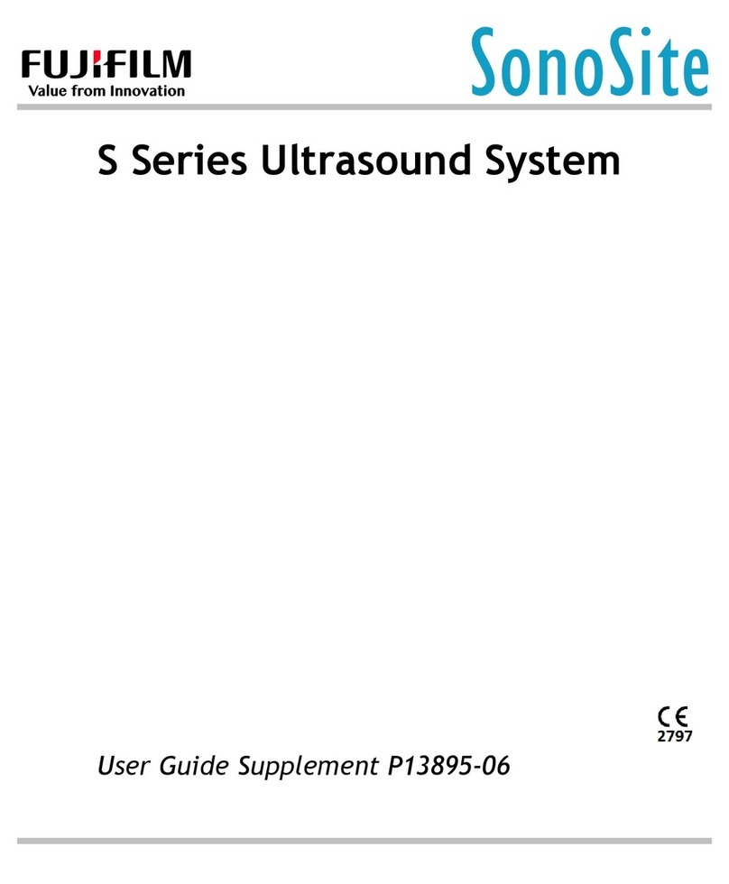 FujiFilm SonoSite S Series Owner's manual FujiFilm SonoSite S Series Owner's manual