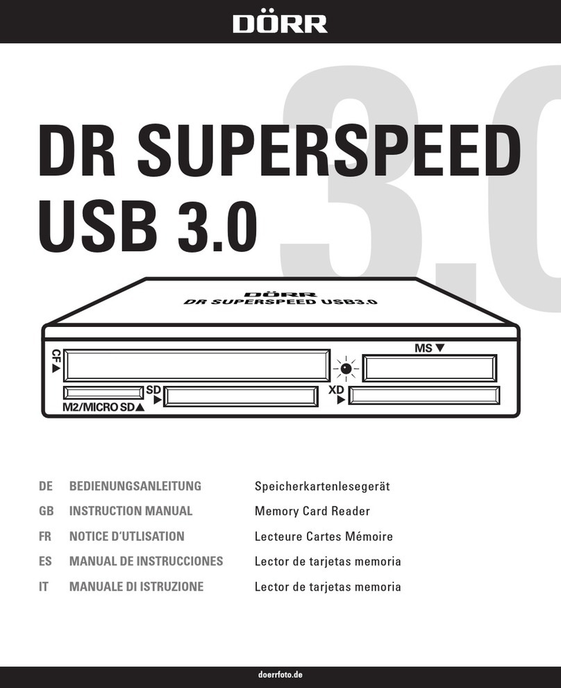 DÖRR DR SuperSpeed USB 3.0 instruction manual