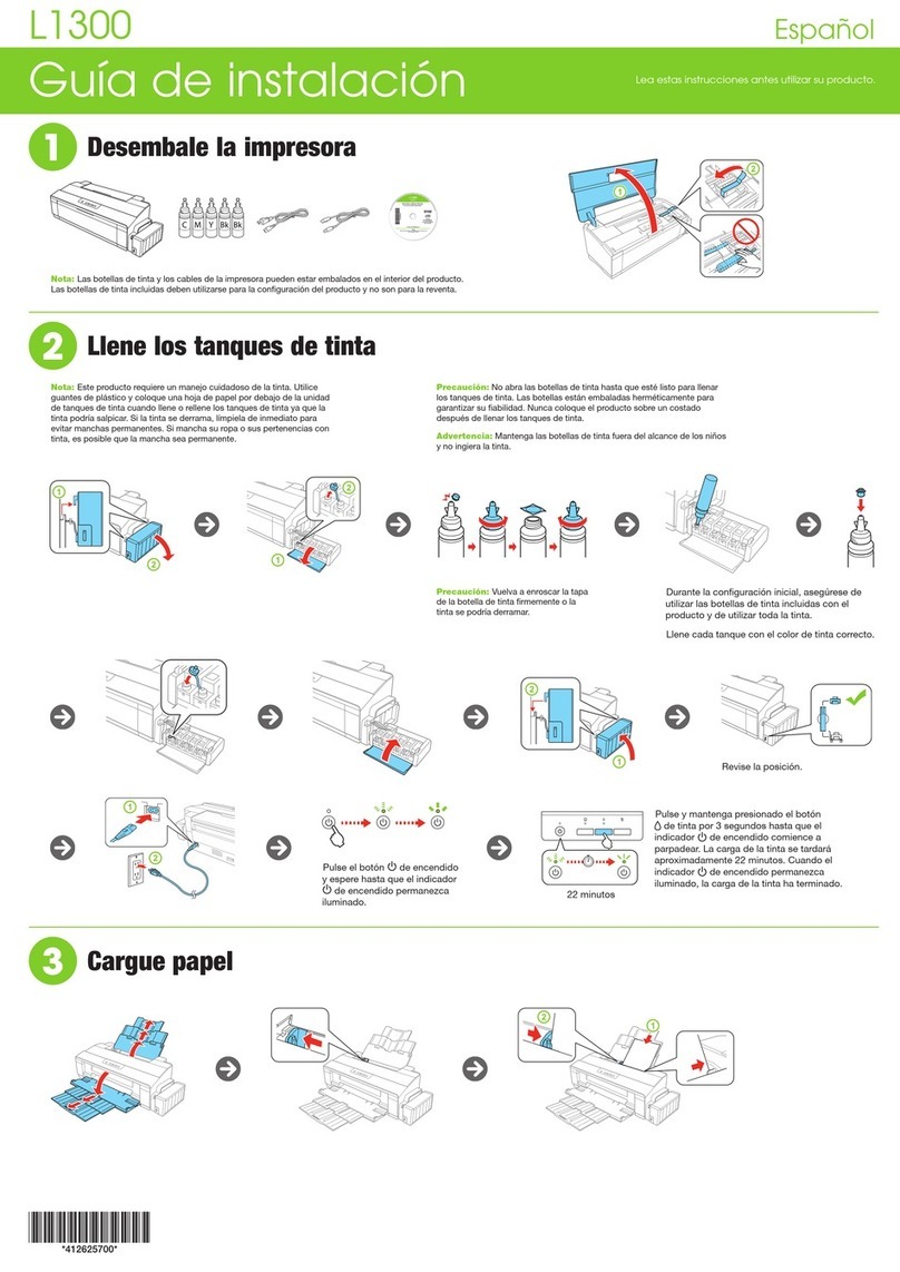 Epson L1300 Instruction Manual