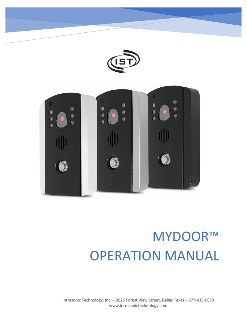 IST Mydoor Operation manual