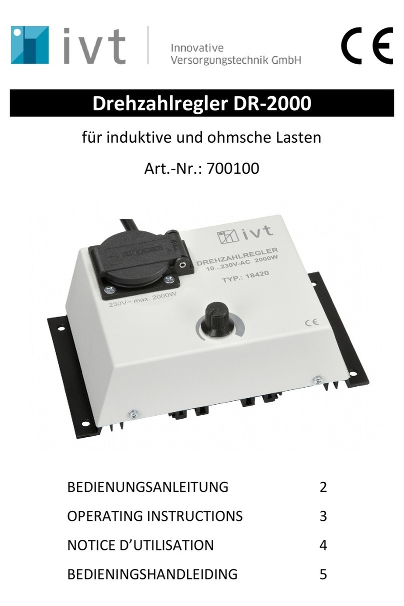 IVT DR-2000 User manual