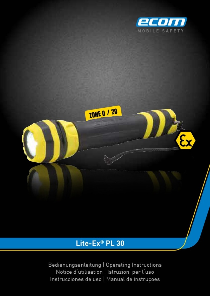 Ecom Lite-Ex PL 30 User manual