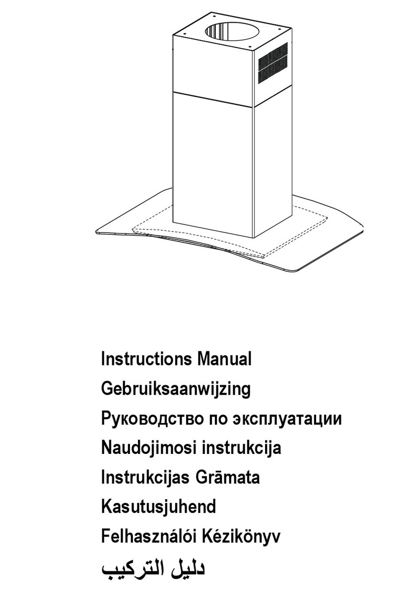 Faber TRATTO ISOLA/SP EG8 instruction manual